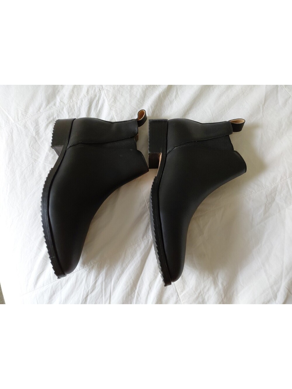 Nisolo Women's Leather Chelsea Boots Classic Ankle Black Size 10 NWOB #751 - Picture 4 of 8